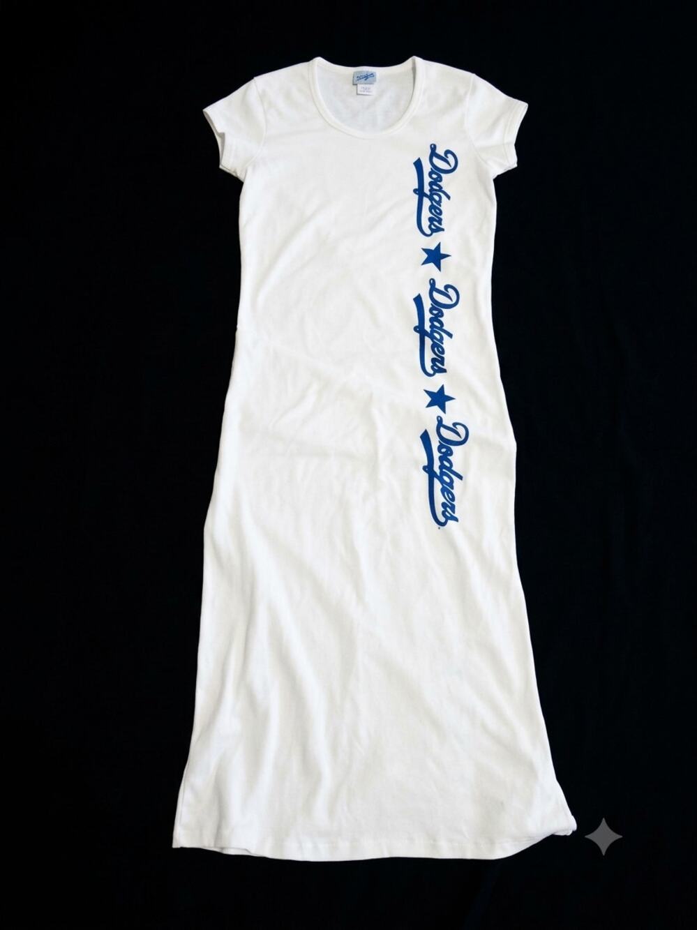 Vintage 90s Los Angeles Dodgers Maxi T-Shirt Dress